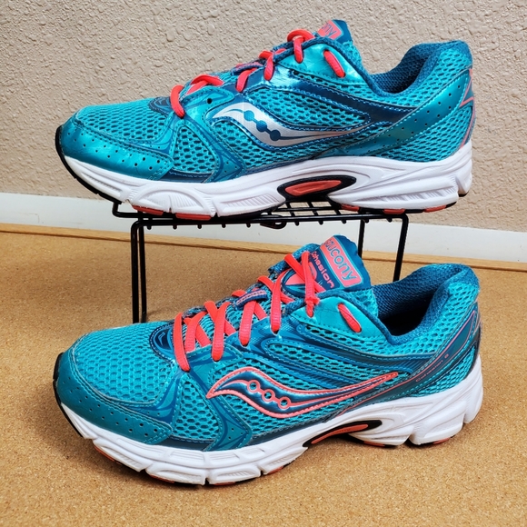 Saucony Shoes - Saucony Womens Cohesion 6 | Size 9.5 | Orange Blue